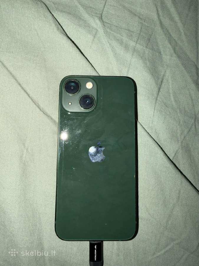 Parduodu iPhone 13 mini žalią - nuotraukos Nr. 7