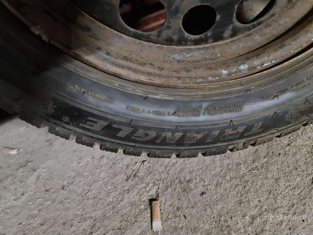 R16 195/55 91r Žieminės padangos su diskais ir - nuotraukos Nr. 7