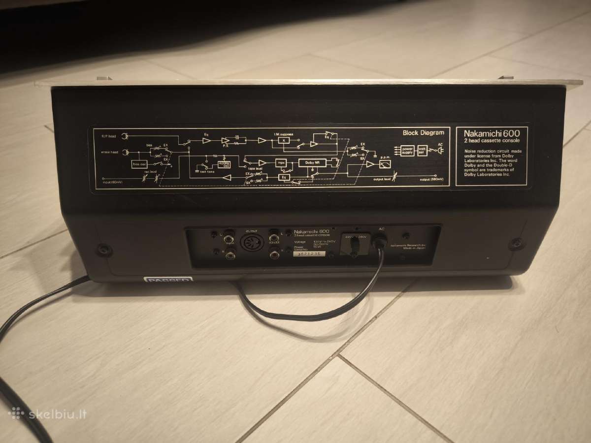 Nakamichi 600 - nuotraukos Nr. 5