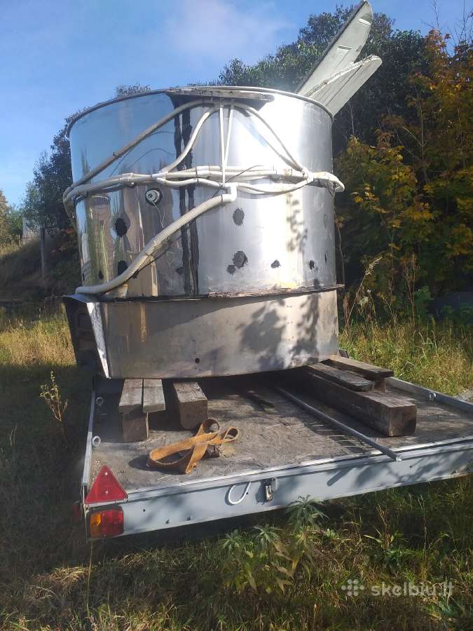 Kubilas nerudijancio plieno.2m skermuo 2m aukštis - nuotraukos Nr. 9