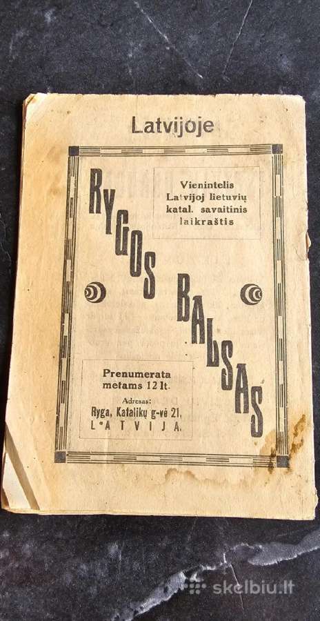 Lietuvių katalikų laikraščiai – 1927 m. - nuotraukos Nr. 2