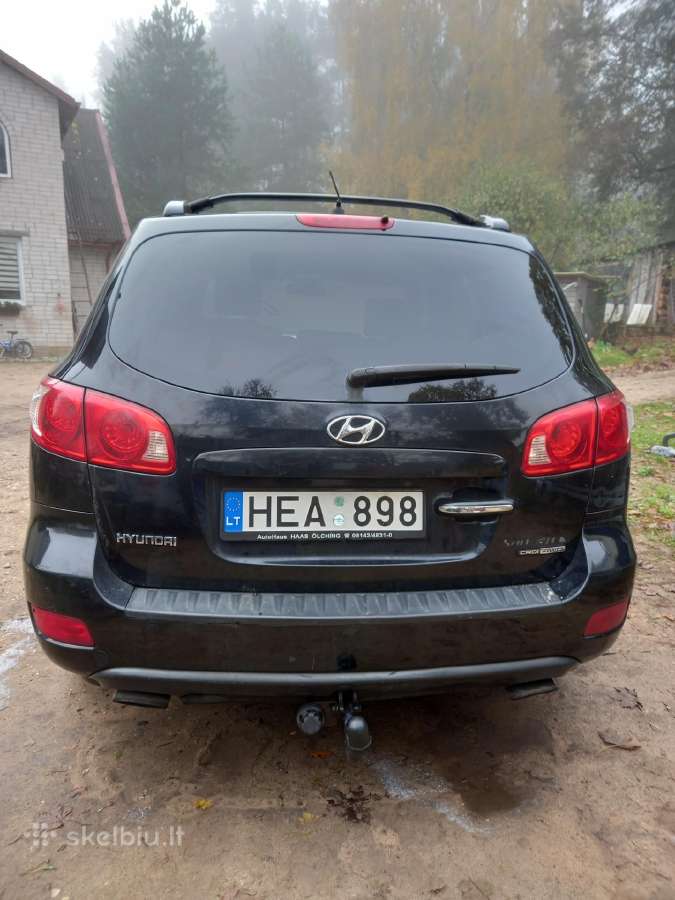 Hyundai santa fe 2007 m4 - nuotraukos Nr. 4