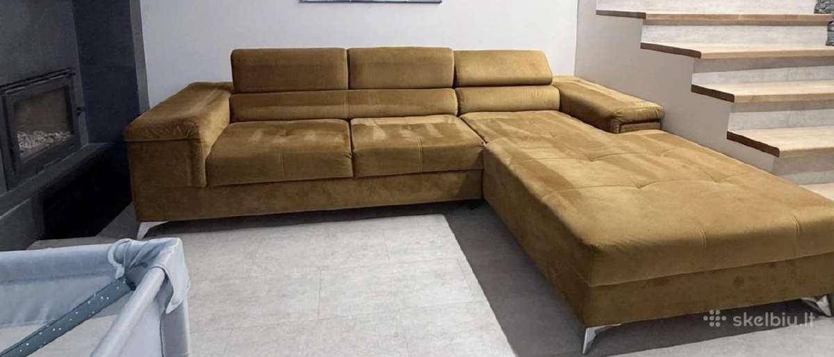 Parduodama Sofa Su Miegamąja Dalimi - nuotraukos Nr. 3