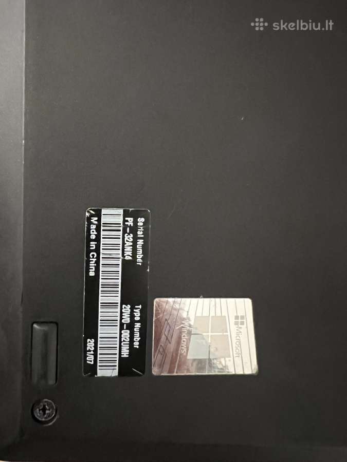 Thinkpad T14 11th Gen i5-1135g7 - nuotraukos Nr. 7