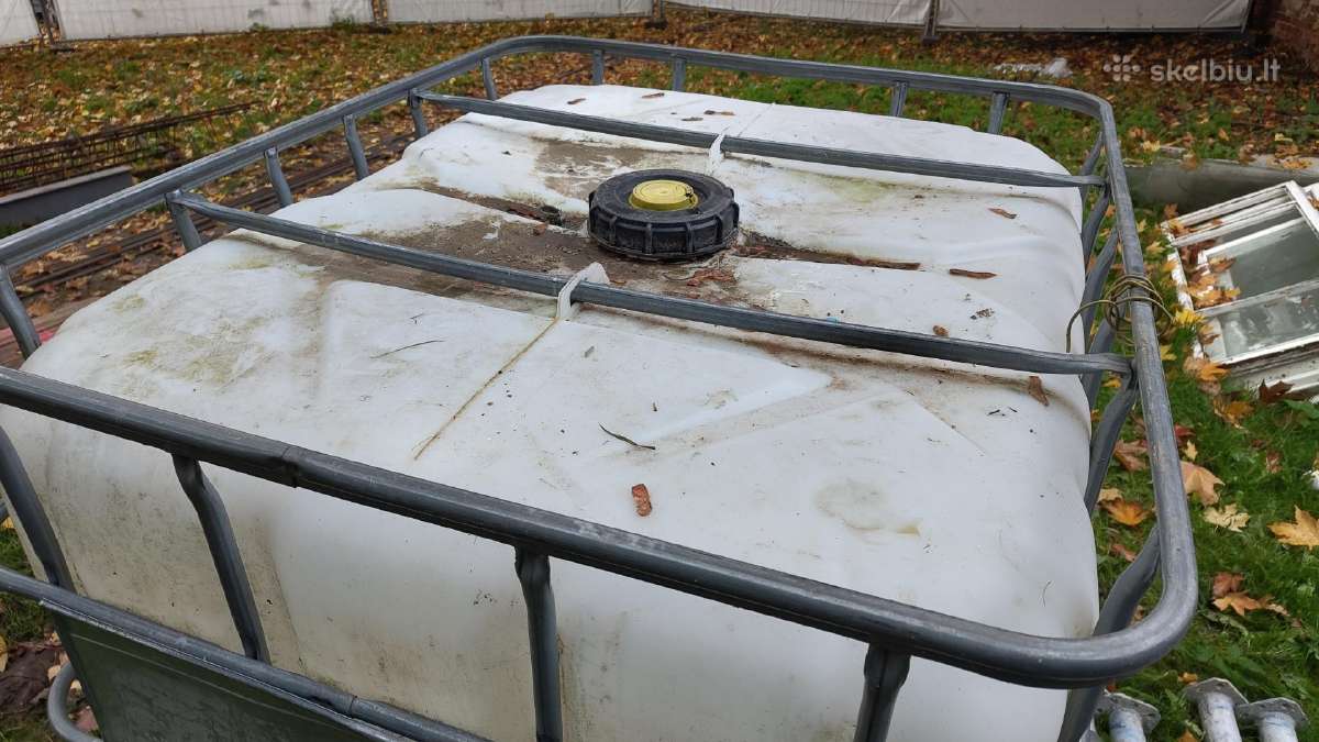 Vandens talpa 1000ltr statyboms - nuotraukos Nr. 4
