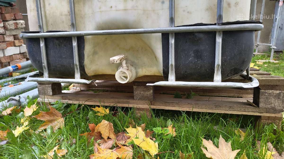Vandens talpa 1000ltr statyboms - nuotraukos Nr. 3