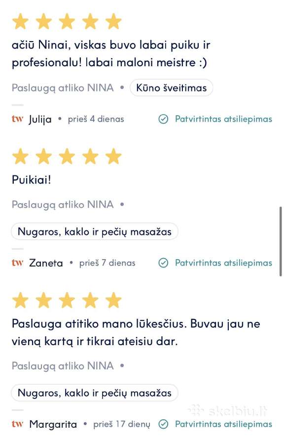 Masažas - nuotraukos Nr. 4