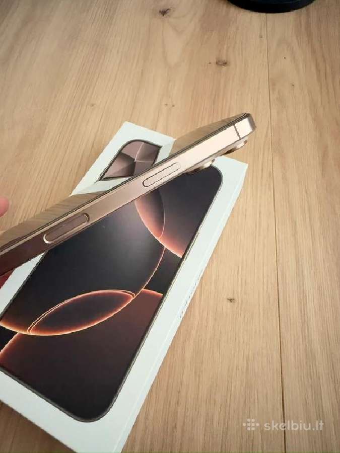 Apple iPhone 16 Pro 512 GB - Desert Titanium - nuotraukos Nr. 4