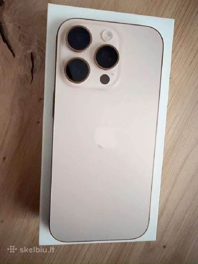 Apple iPhone 16 Pro 512 GB - Desert Titanium - nuotraukos Nr. 7