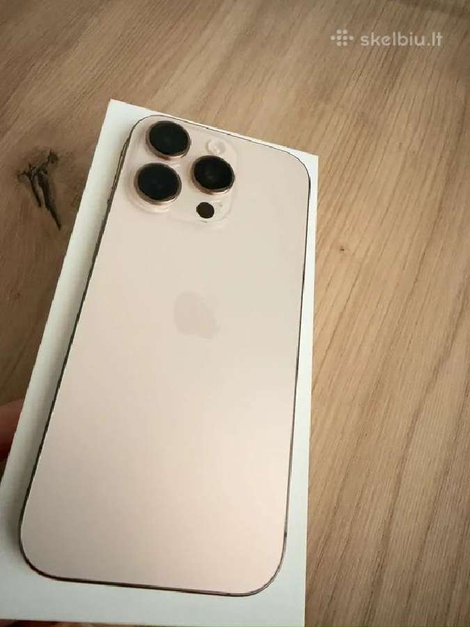 Apple iPhone 16 Pro 512 GB - Desert Titanium - nuotraukos Nr. 8