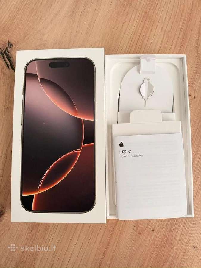 Apple iPhone 16 Pro 512 GB - Desert Titanium - nuotraukos Nr. 10