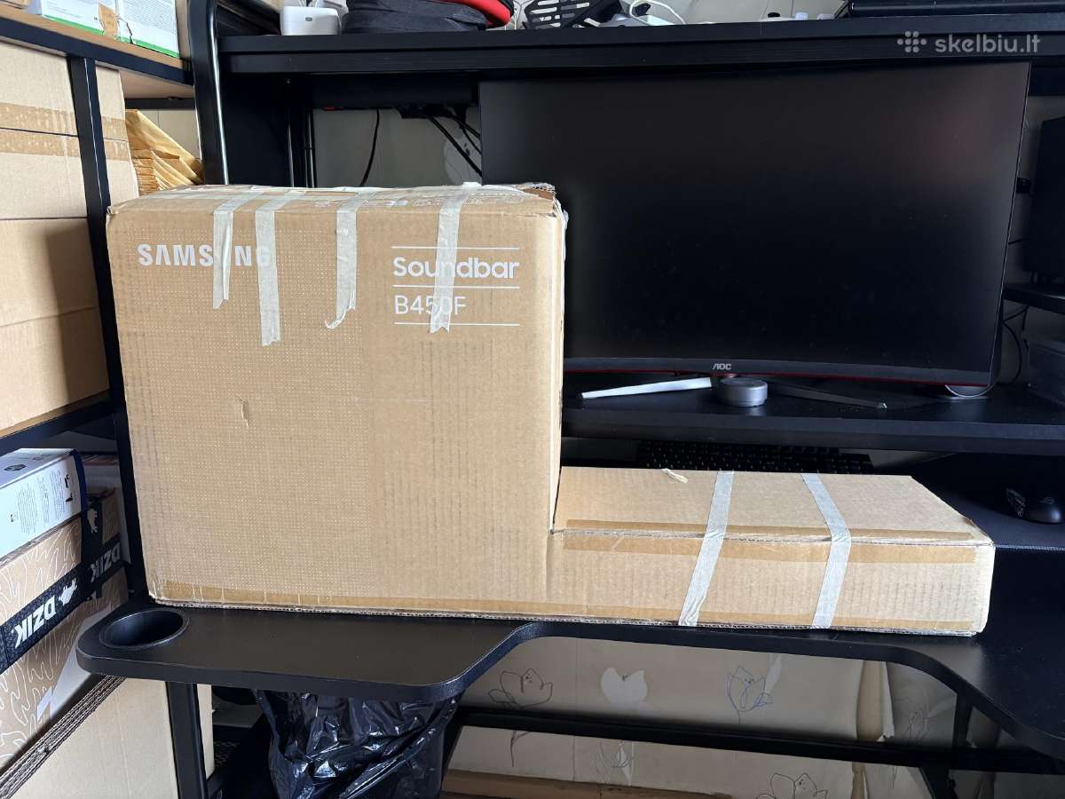 Soundbar sistema Samsung Hw-b450f/en, juoda sp. - nuotraukos Nr. 3