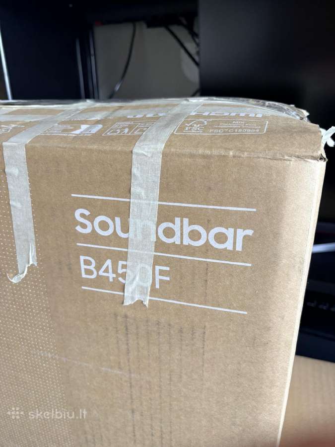 Soundbar sistema Samsung Hw-b450f/en, juoda sp. - nuotraukos Nr. 4