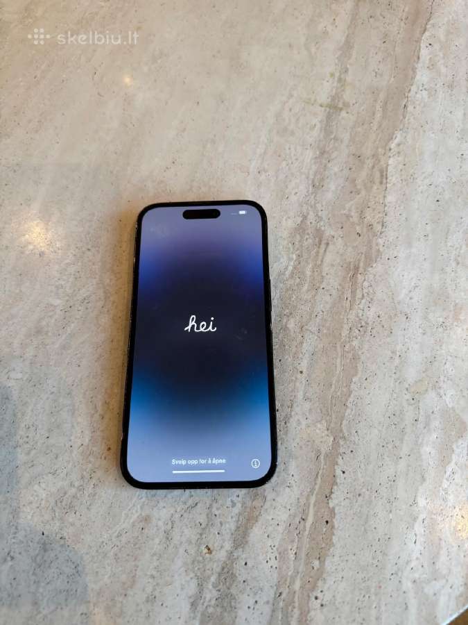 iPhone 14 Pro Black 128gb - nuotraukos Nr. 4