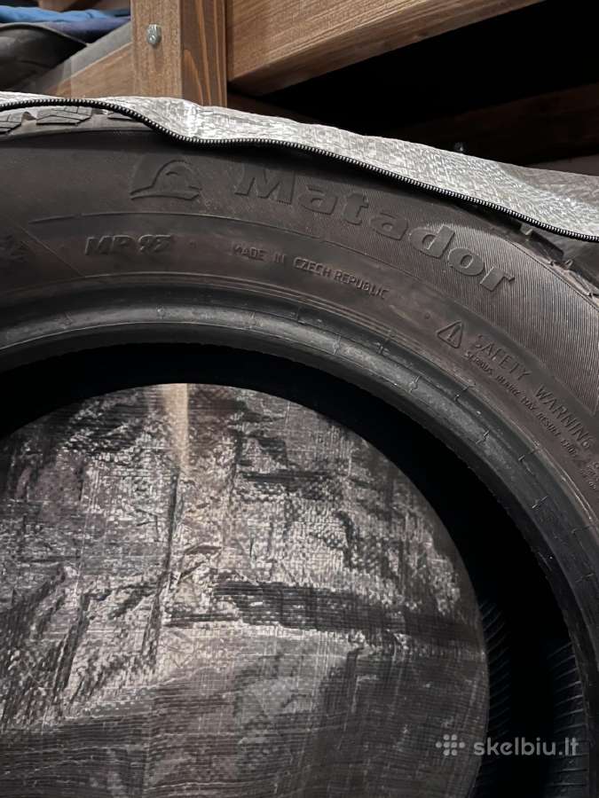 Matador Mp93 Nordicca 205/55 R16 (naudotos 5 mėn.) - nuotraukos Nr. 2