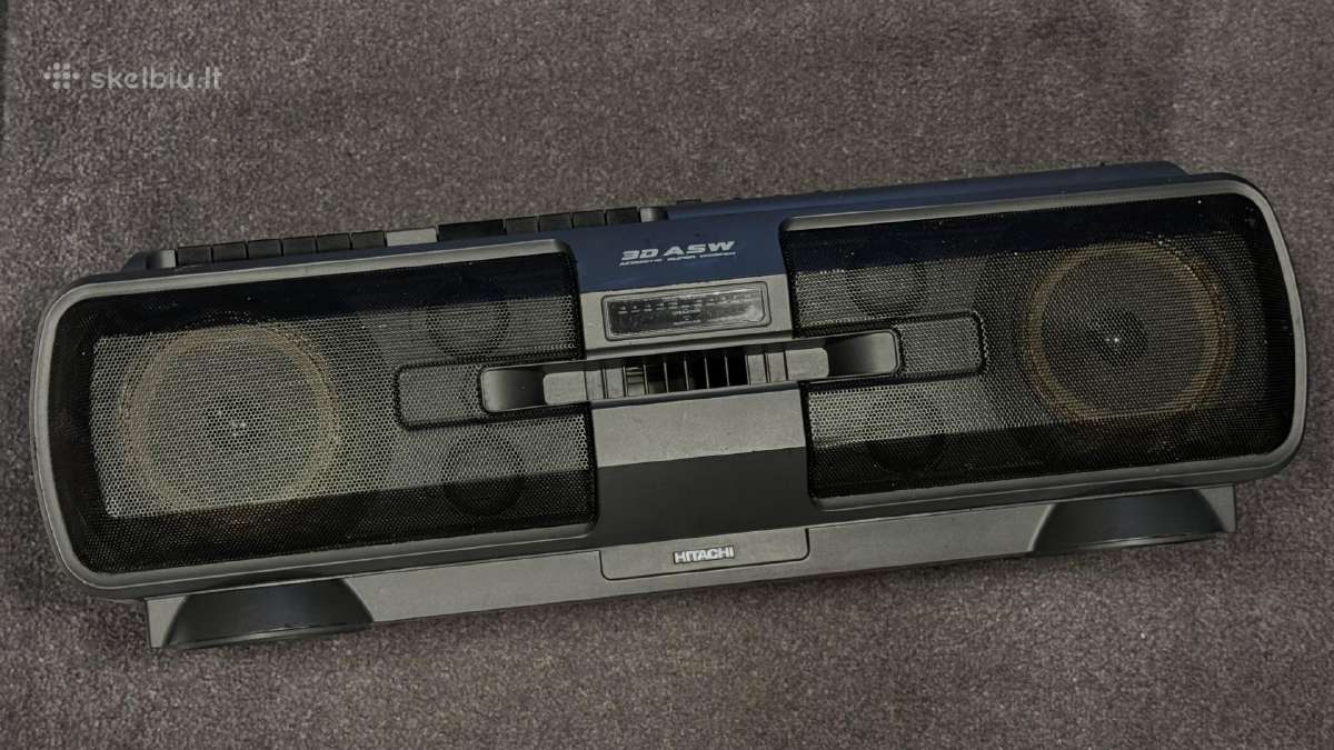 Hitachi boombox - nuotraukos Nr. 2