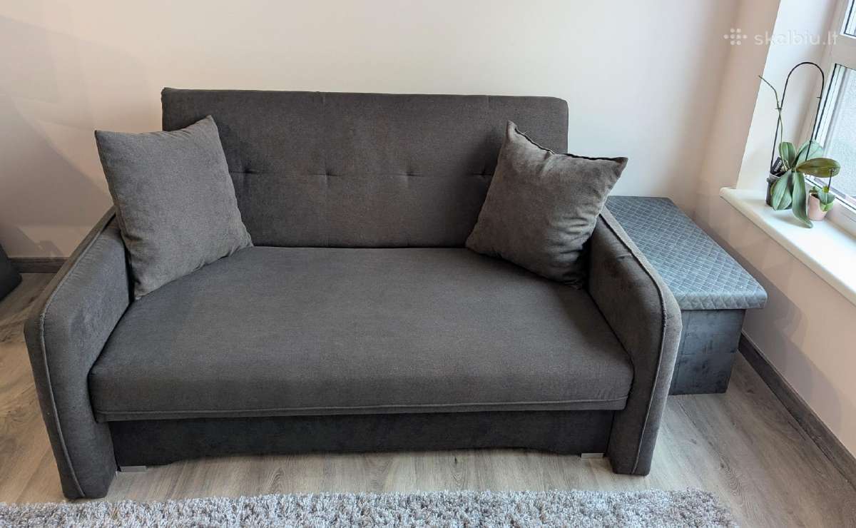 Parduodama kompaktiska vieta taupanti sofa-lova - nuotraukos Nr. 5