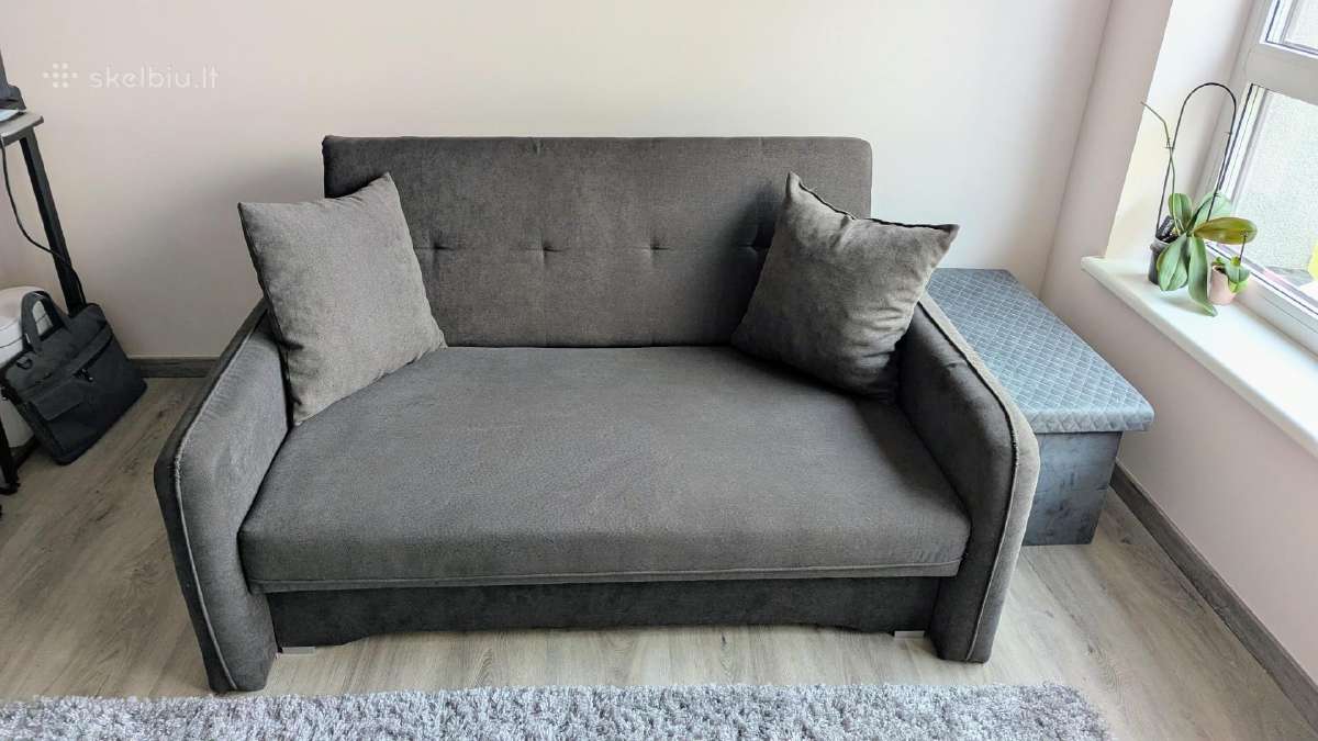 Parduodama kompaktiska vieta taupanti sofa-lova - nuotraukos Nr. 2