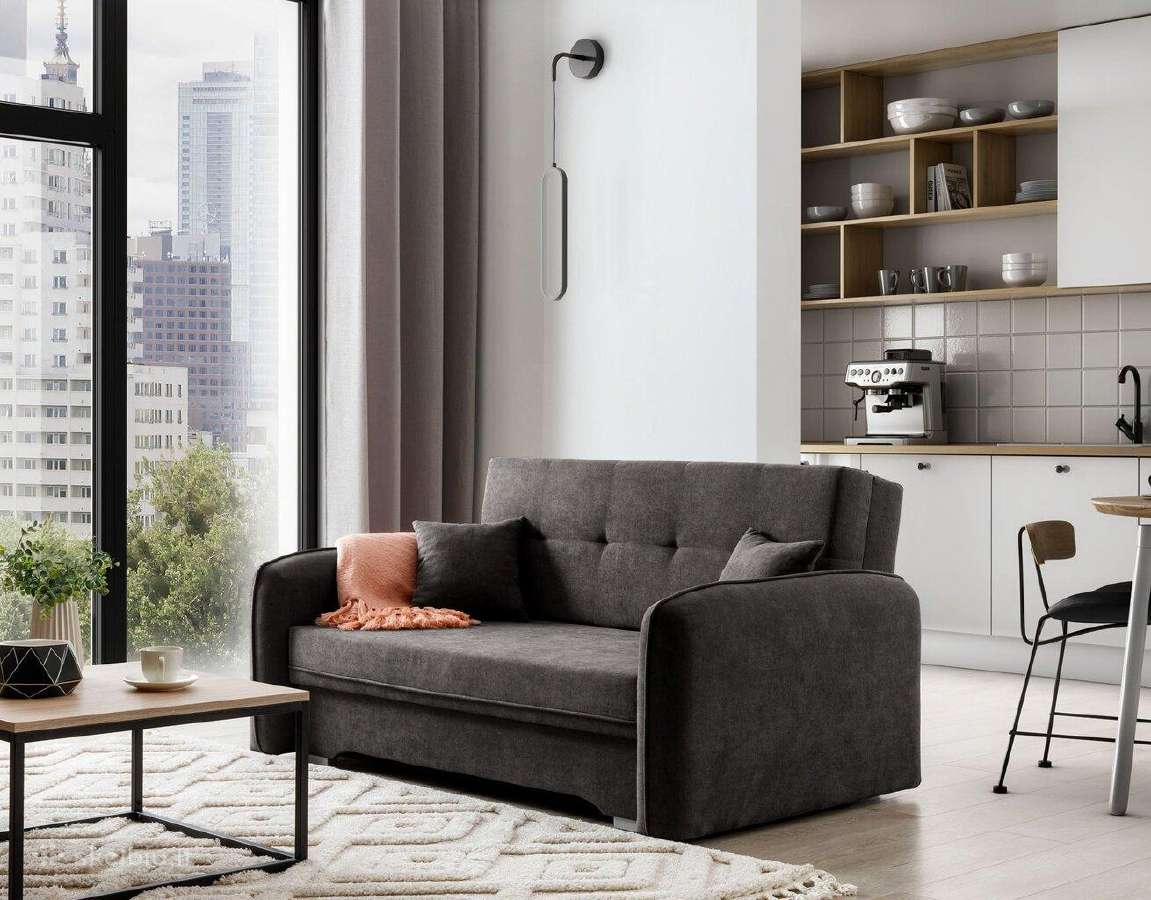 Parduodama kompaktiska vieta taupanti sofa-lova - nuotraukos Nr. 3