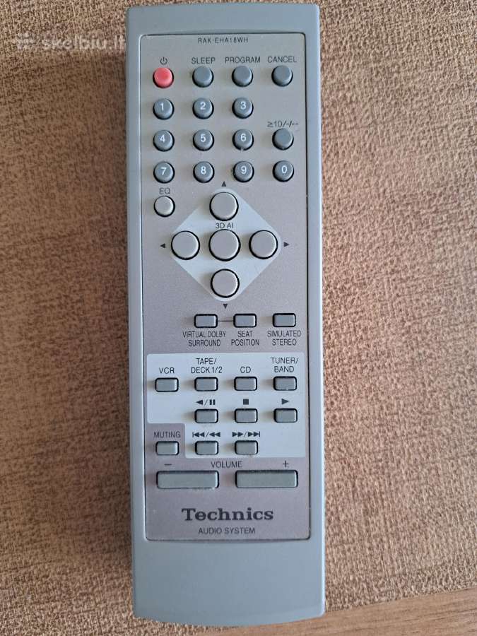 Muzikinis centras Technics + bluetooth adapteris - nuotraukos Nr. 4