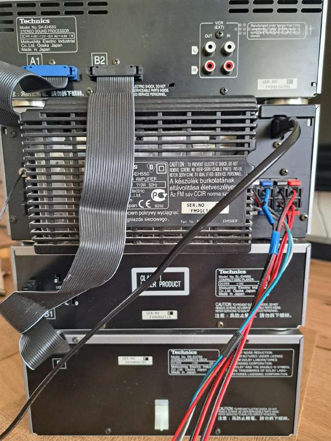 Muzikinis centras Technics + bluetooth adapteris - nuotraukos Nr. 5