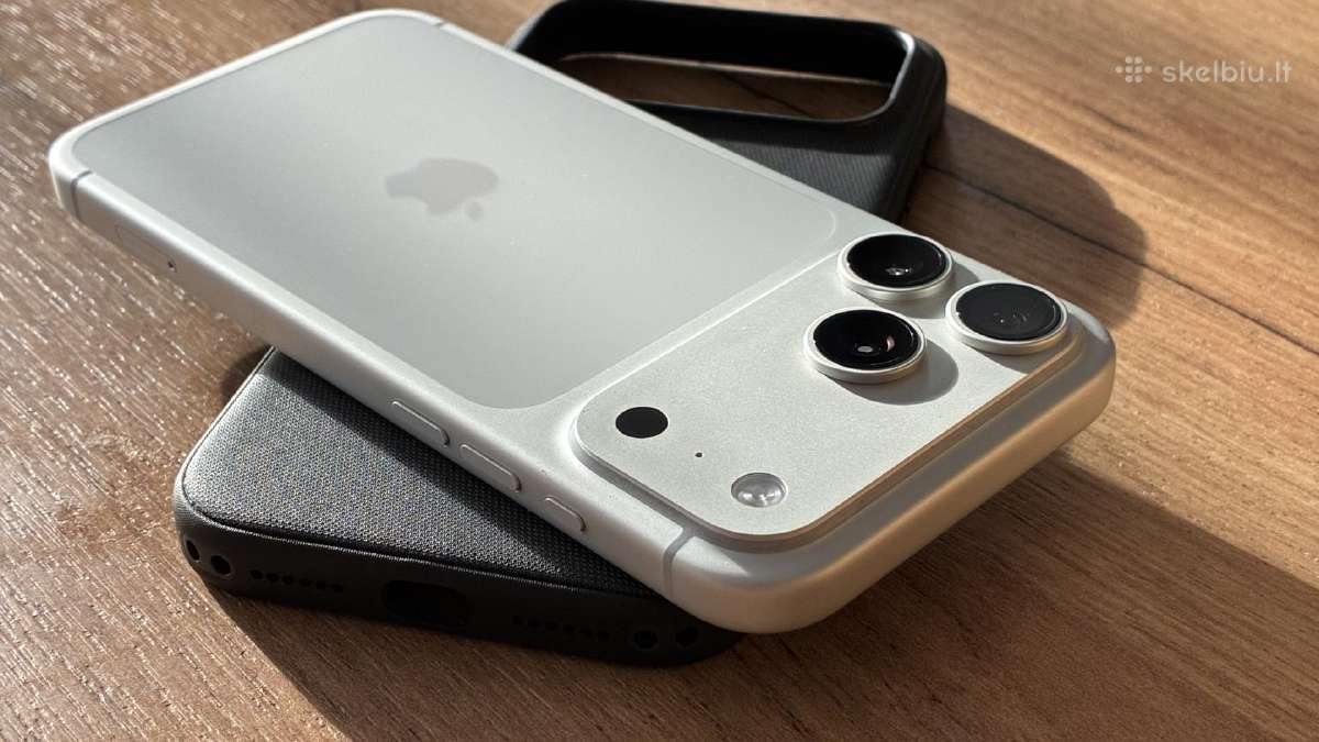 iPhone 17 pro max 256gb Silver - nuotraukos Nr. 3