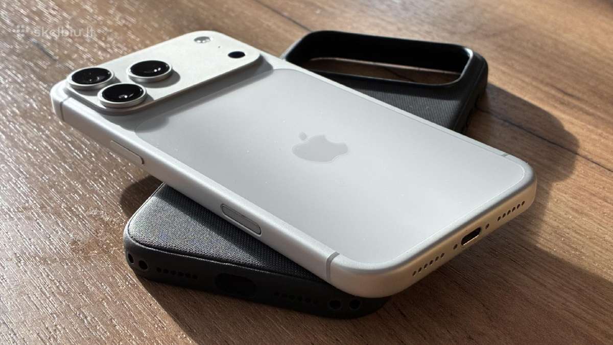 iPhone 17 pro max 256gb Silver - nuotraukos Nr. 4