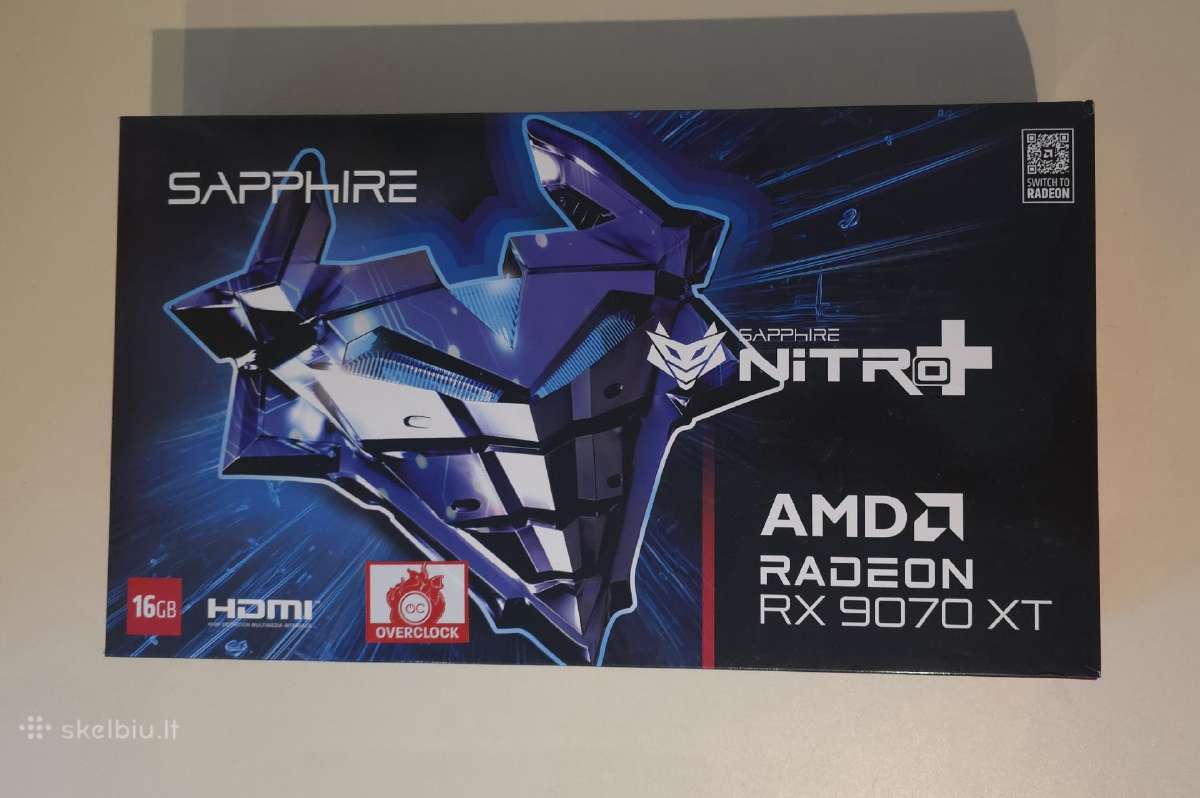 Rx 9070xt Nitro+ - nuotraukos Nr. 8