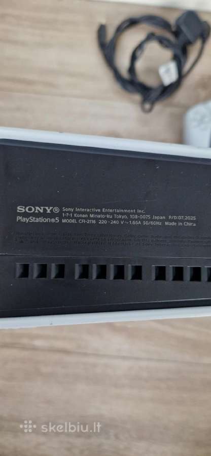 Ps5 slim digital - nuotraukos Nr. 4