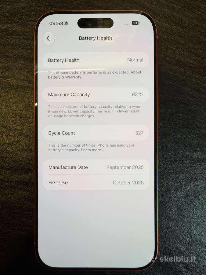 iPhone 17 pro 512gb - nuotraukos Nr. 7
