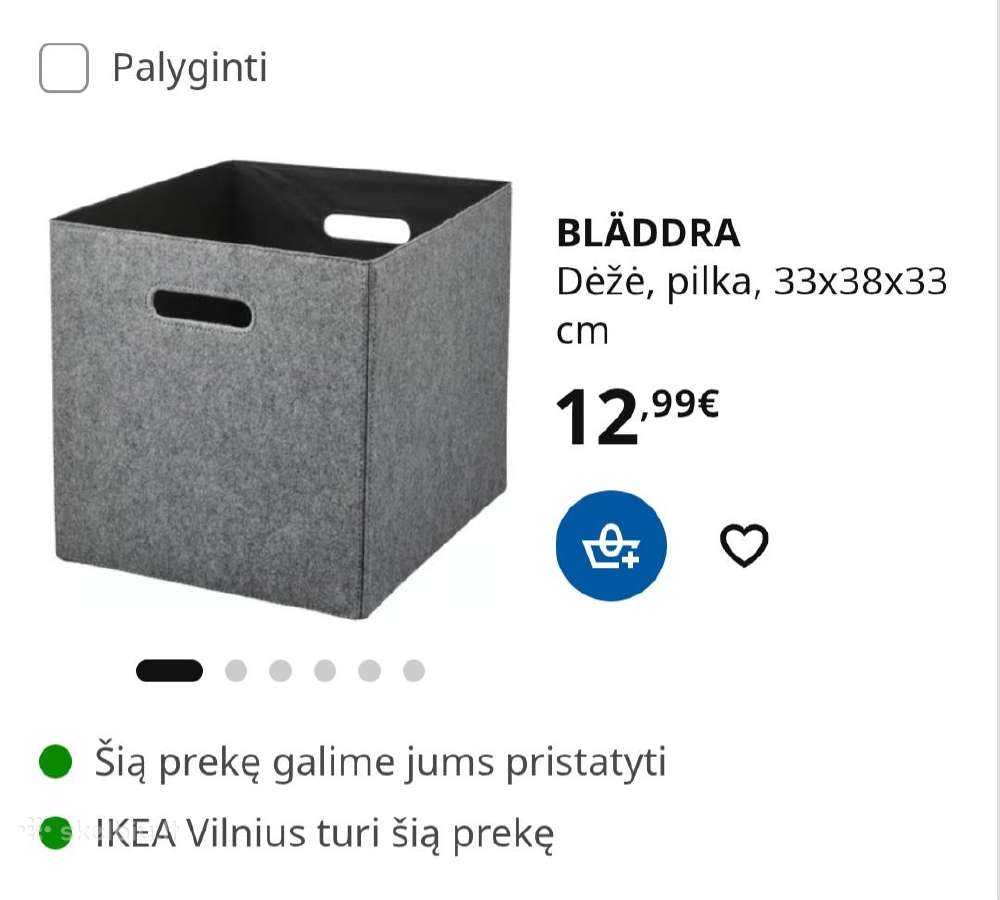 Ikea Kallax lentyna - nuotraukos Nr. 4
