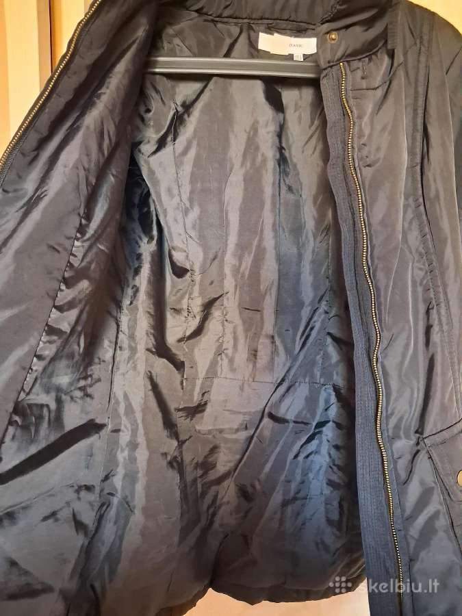 Zara basic juoda striukė su gobtuvu - nuotraukos Nr. 8
