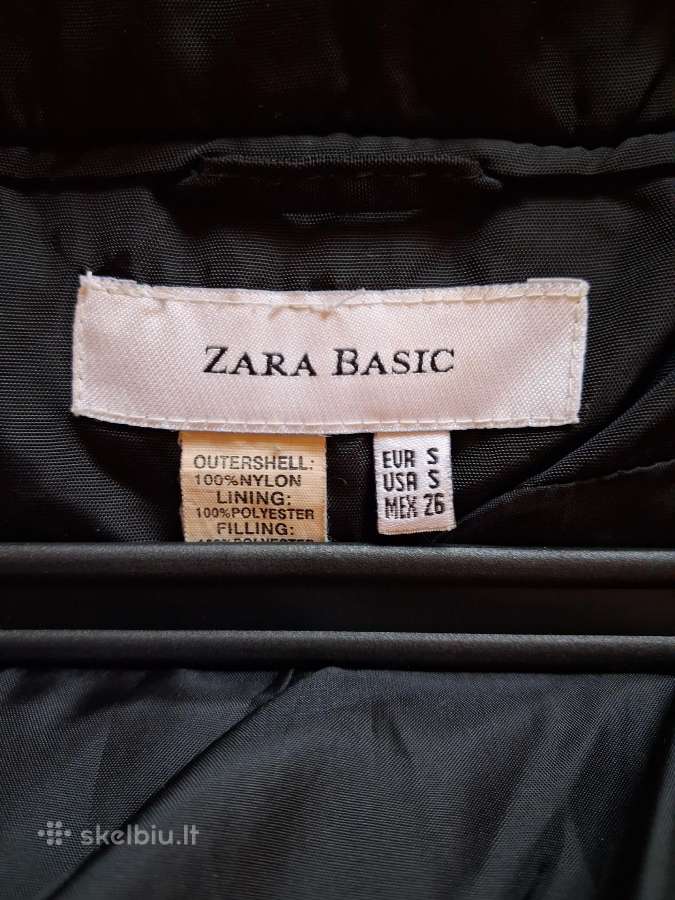 Zara basic juoda striukė su gobtuvu - nuotraukos Nr. 9