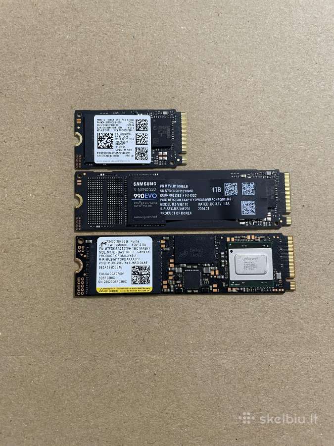 SSD M.2 Nvme 256gb, 512gb, 1tb - nuotraukos Nr. 3