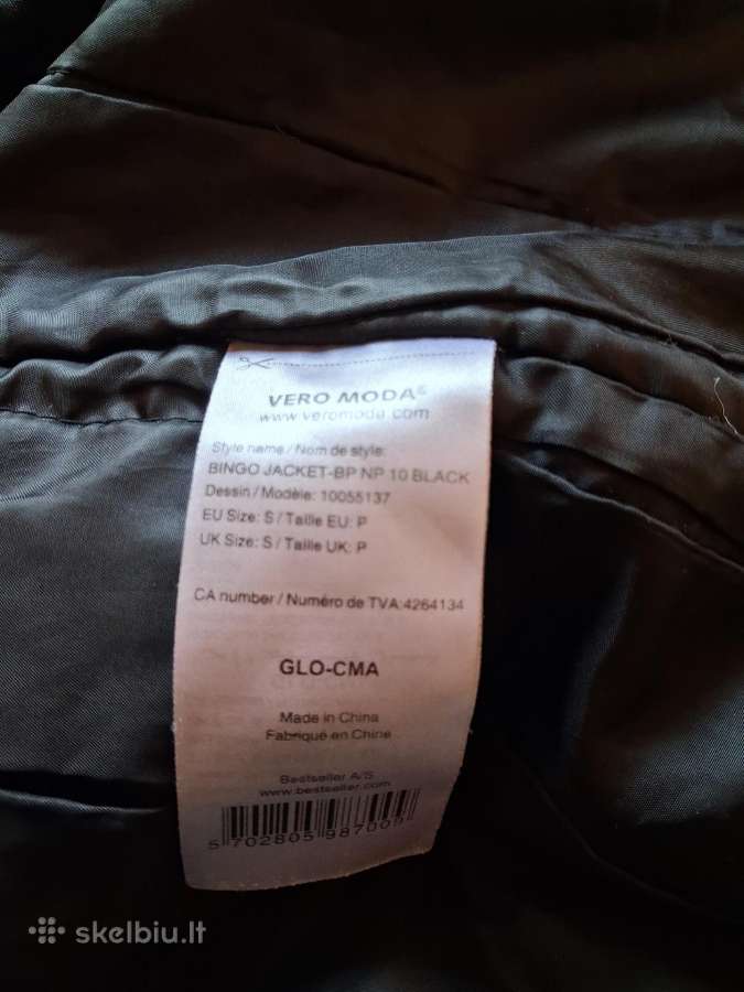 Vero Moda moteriška žieminė striukė (parka) - nuotraukos Nr. 9