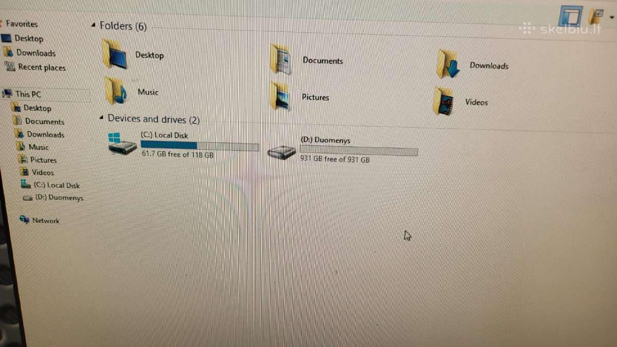 Stacionarus kompiiteris i7, 32gb, SSD - nuotraukos Nr. 5