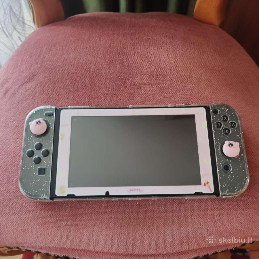 Nintendo Switch V2 mergaitei + žaidimas - nuotraukos Nr. 2