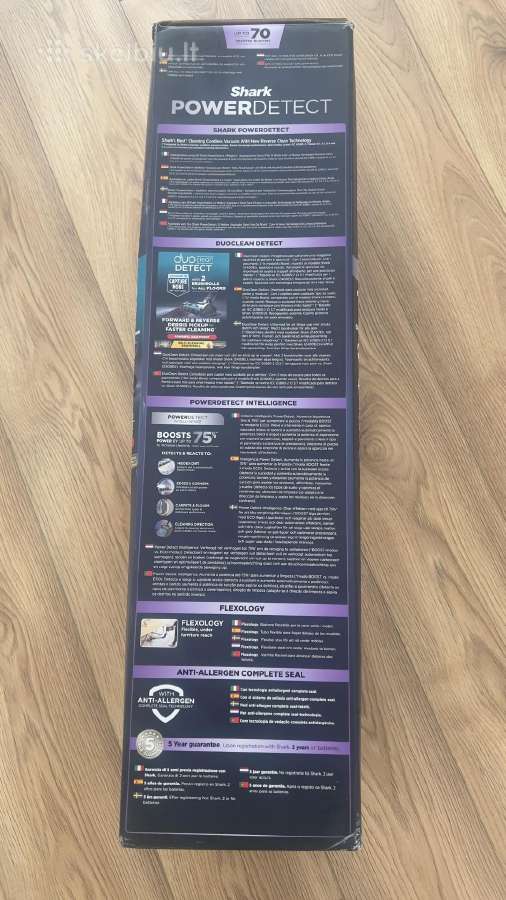 Shark Powerdetect Ip1251eut belaidis siurblys - nuotraukos Nr. 3