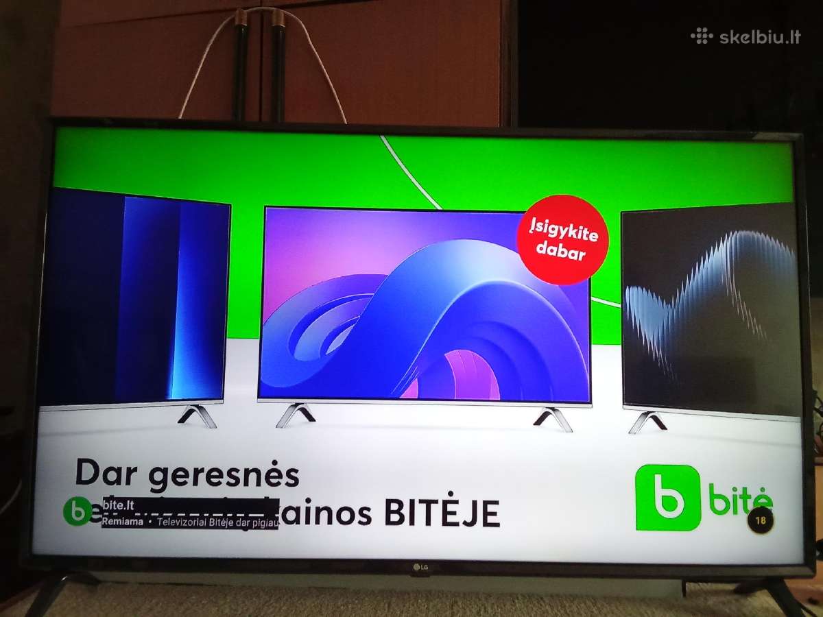 LG Smart WiFi 4k 124cmsu Dėfektu - nuotraukos Nr. 12