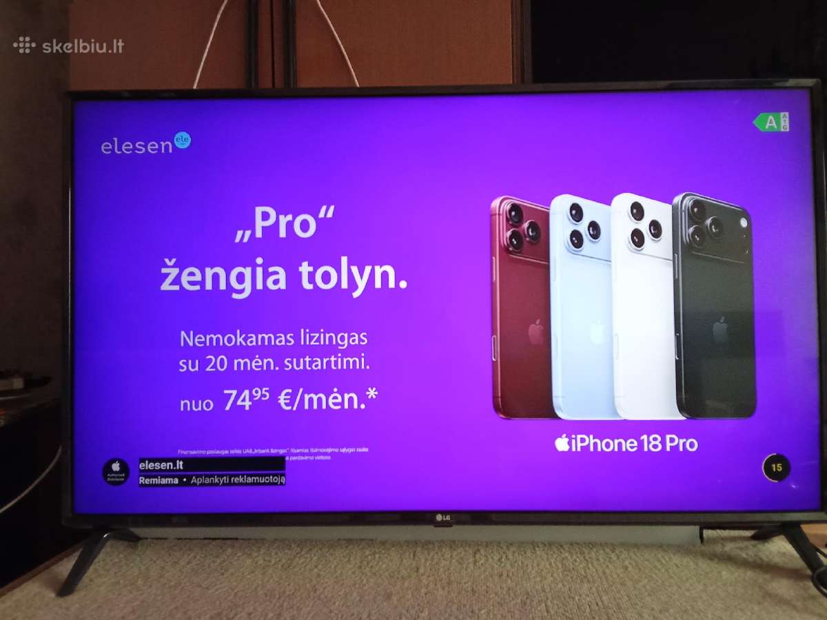 LG Smart WiFi 4k 124cmsu Dėfektu - nuotraukos Nr. 31