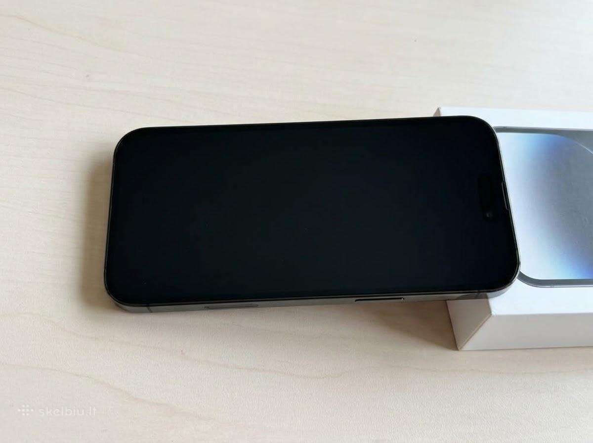 iPhone 14 pro 256 GB black - nuotraukos Nr. 3