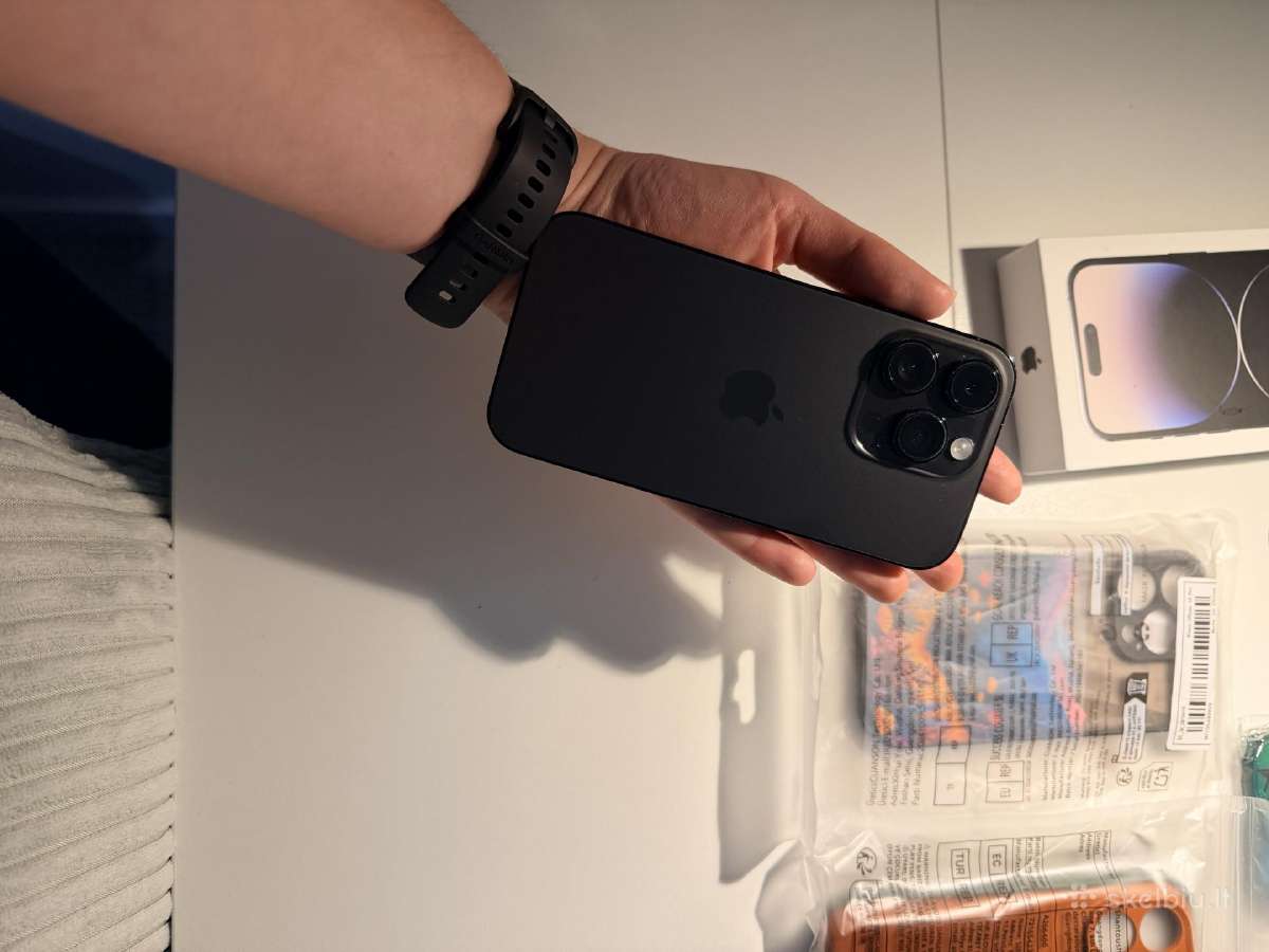 iPhone 14 pro 256 GB black - nuotraukos Nr. 4