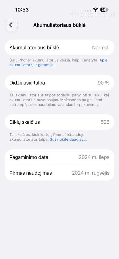 iPhone 16 pro - nuotraukos Nr. 3