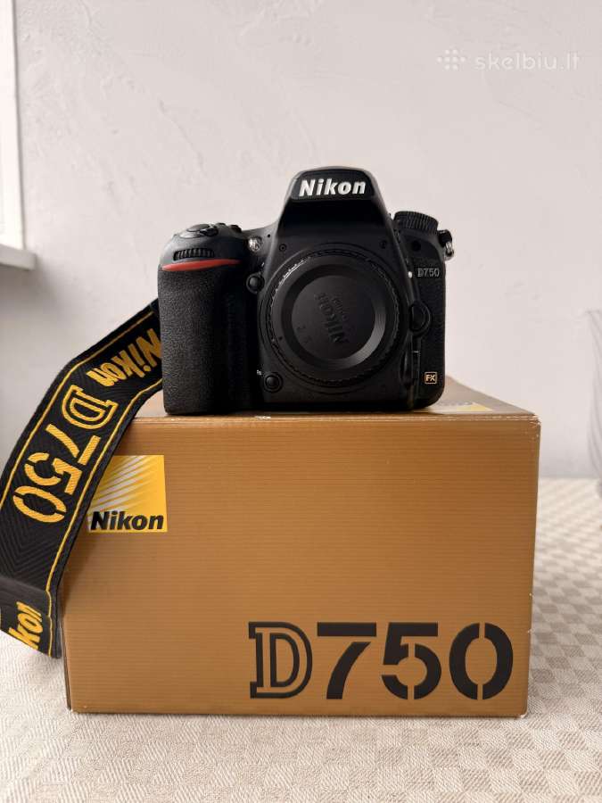 Nikon d750 body - nuotraukos Nr. 2
