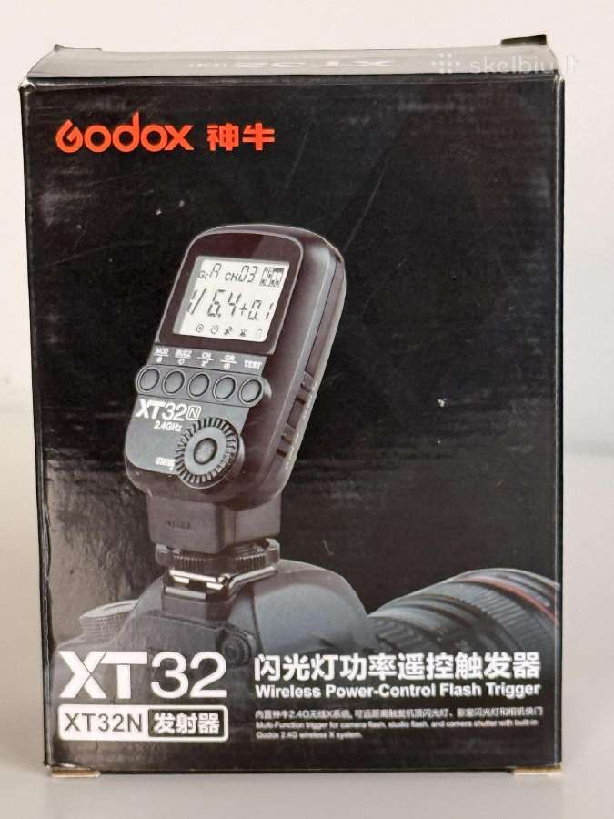 Godox XT-32 transmitter for nikon - nuotraukos Nr. 4