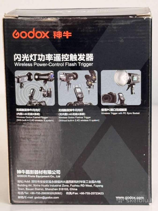 Godox XT-32 transmitter for nikon - nuotraukos Nr. 5