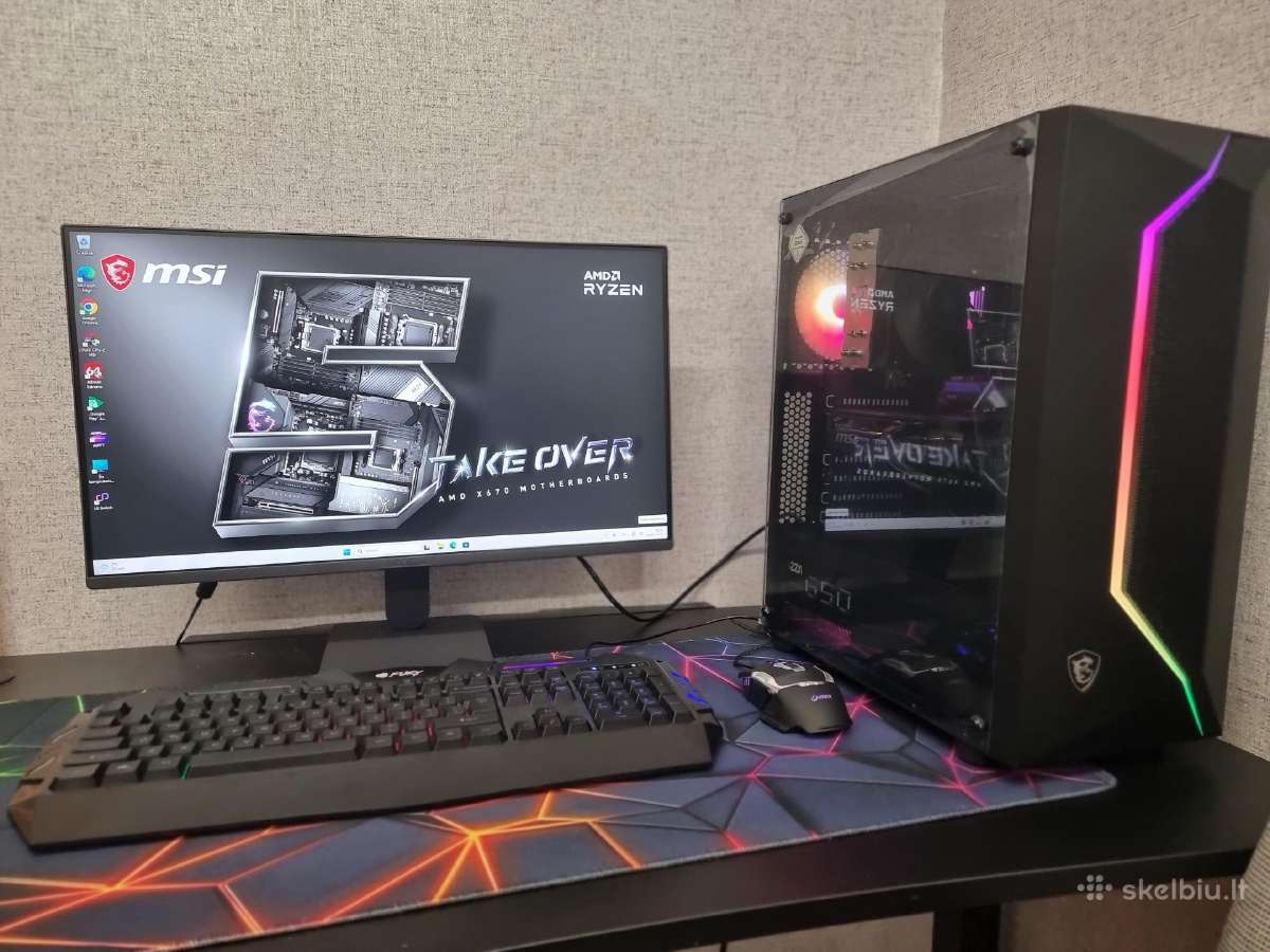 Gaming Pc R5 7500f Rtx4060ti 8gb. - nuotraukos Nr. 7
