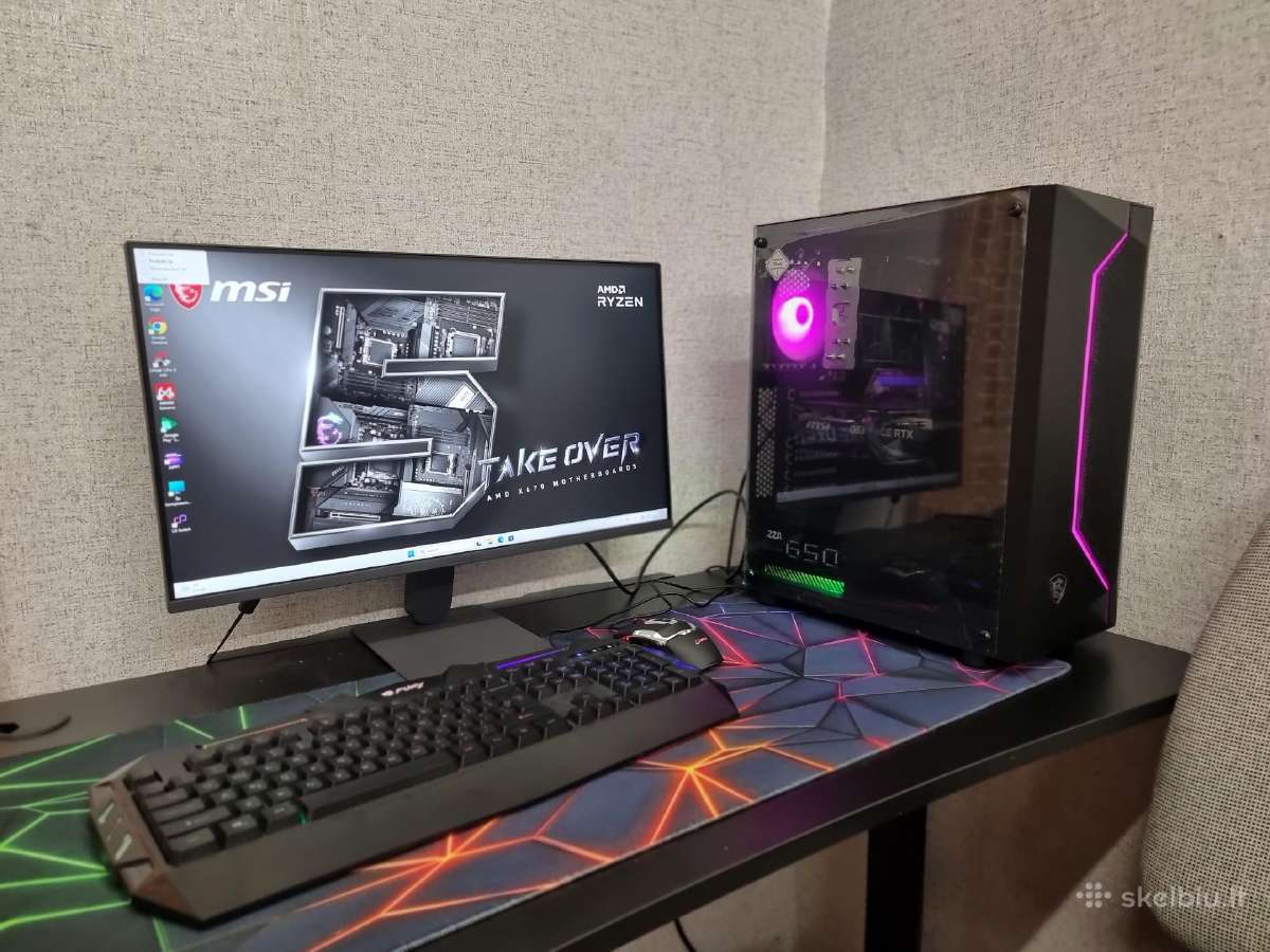 Gaming Pc R5 7500f Rtx4060ti 8gb. - nuotraukos Nr. 8