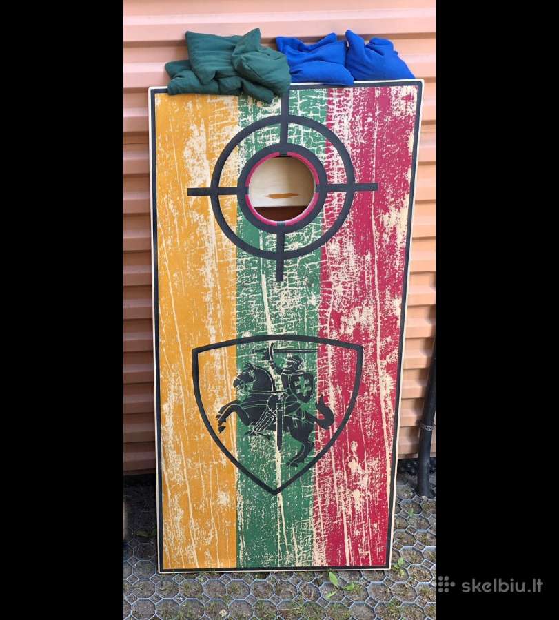 Naujas Cornhole komplektas tik 130 Eur - nuotraukos Nr. 2