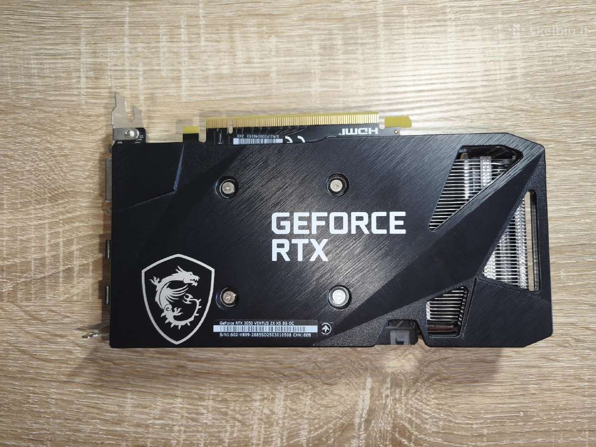 Rtx 3050 Ventus 2x 8g Oc - nuotraukos Nr. 2